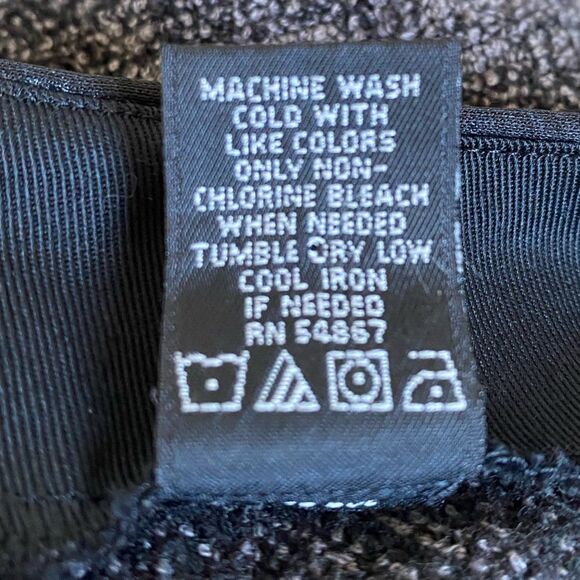 Y2K Express Black and White Plaid Trumpet Midi Skirt - Picture 5 of 5